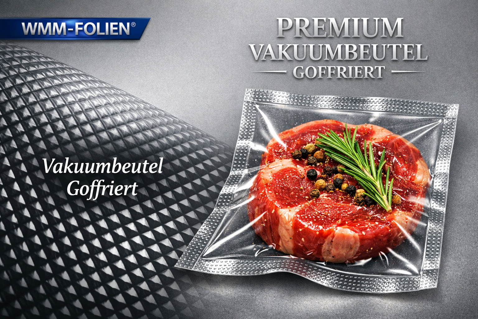 Vakuumbeutel Goffriert 105µ Premiumqualität für privat und Industrie